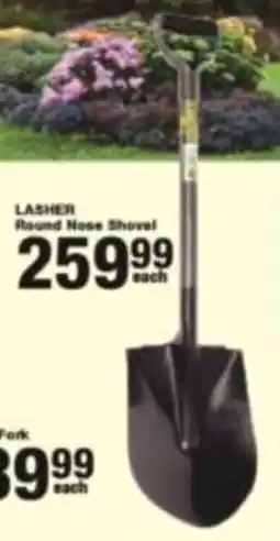 Build It Lasher Round Nose Shovel offer