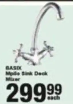 Build It Basix Mpilo Sink Deck Mixer offer