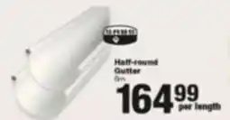 Build It Half-round Gutter offer