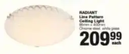 Build It Radiant Line Pattern Ceiling Light offer