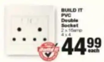 Build It Build it PVC Double Socket offer