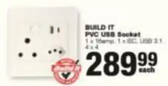 Build It Build it PVC USB Socket offer