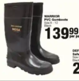 Build It Warrior PVC Gumboots offer