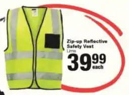 Build It Zip-up Reflective Safety Vest offer