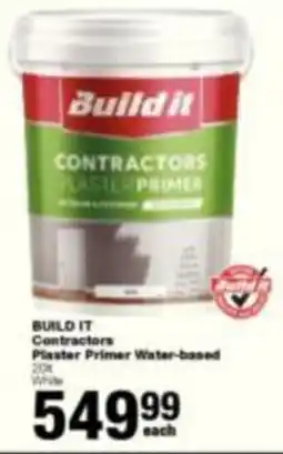 Build It Build it Contractors Plaster Primer Water-based offer