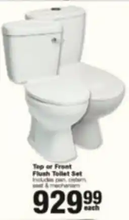 Build It Top or Front Flush Toilet Set offer