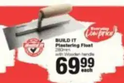 Build It Build it Plastering Float offer