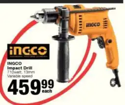 Build It Ingco Impact Drill offer