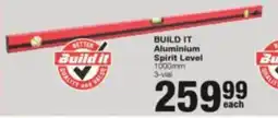 Build It Build it Aluminium Spirit Level offer