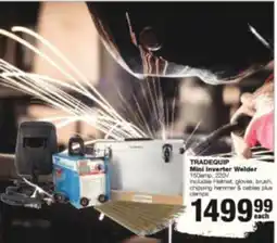 Build It Tradequip Mini Inverter Welder offer