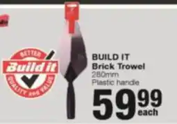 Build It Build it Brick Trowel offer