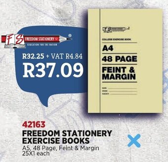 Freedom Stationery Exercise Books