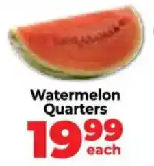 Food Lover's Market Watermelon Quarters offer