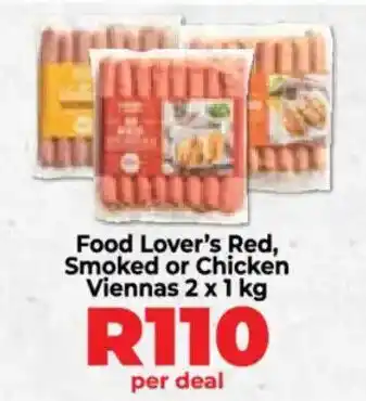 Food Lover's Market Food Lover's Red, Smoked or Chicken Viennas offer
