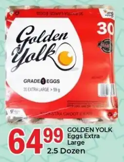 Elite Cash & Carry Golden Yolk Eggs Extra Large offer