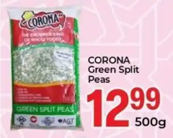 Elite Cash & Carry Corona Green Split Peas offer