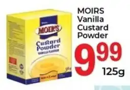 Elite Cash & Carry Moirs Vanilla Custard Powder offer