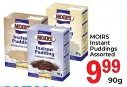 Elite Cash & Carry Moirs Instant Puddings Assorted offer