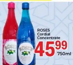Elite Cash & Carry Roses Cordial Concentrate offer