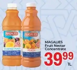 Elite Cash & Carry Magalies Fruit Nectar Concentrate offer