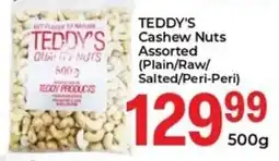 Elite Cash & Carry Teddy's Cashew Nuts Assorted offer
