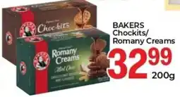 Elite Cash & Carry Bakers Chockits/ Romany Creams offer