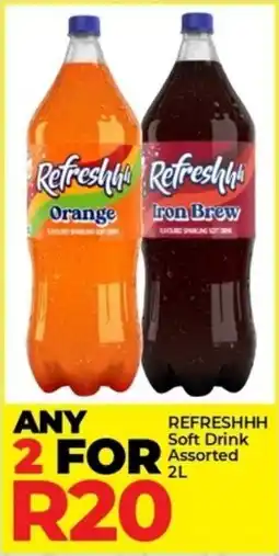 Elite Cash & Carry Refreshhh Soft Drink Assorted offer