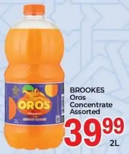 Elite Cash & Carry Brookes Oros Concentrate Assorted offer