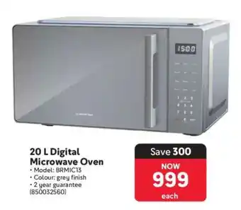 Makro 20 L Digital Microwave Oven offer