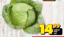 Shoprite CABBAGE HEAD offer