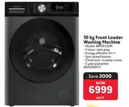 Makro 10 kg Front Loader Washing Machine offer