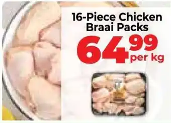 Food Lover's Market 16 Piece Chicken Braai Packs offer
