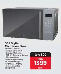 Makro 30 L Digital Microwave Oven offer