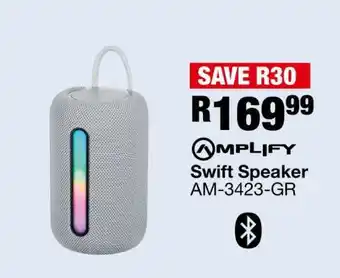 OK Furniture Amplify Swift Speaker AM-3423-GR offer