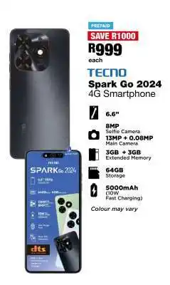 OK Furniture TECNO Spark Go 2024 offer