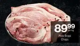 Checkers PORK BRAAI CHOPS offer
