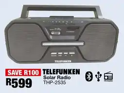 OK Furniture TELEFUNKEN Solar Radio THP-2535 offer