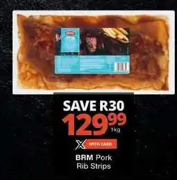 Checkers BRM Pork Rib Strips offer