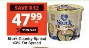 Checkers Stork Country Spread offer