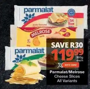 Checkers Parmalat / Melrose Cheese Slices offer