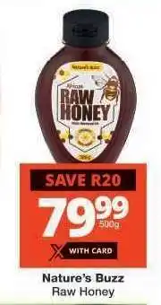 Checkers Nature's Buzz Raw Honey offer
