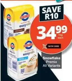 Checkers Snowflake Premix offer