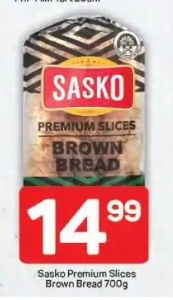Pick n Pay Sasko Premium Slices Brown Bread 700g offer