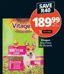 Checkers Vitagen Dog Food offer