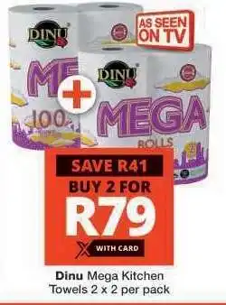 Checkers Dinu Mega Kitchen Towels offer