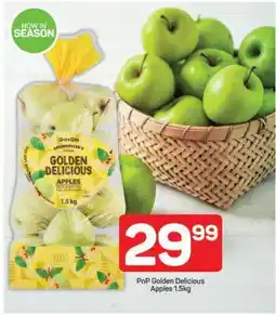 Pick n Pay PnP Golden Delicious Apples 1.5kg offer