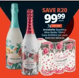 Checkers Annabelle Sparkling Wine offer
