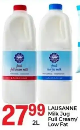Elite Cash & Carry Lausanne Milk Jug Full Cream/ Low Fat offer