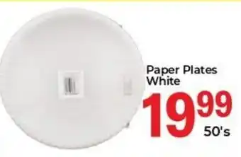 Elite Cash & Carry Paper Plates White offer