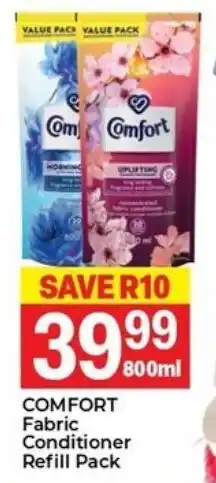 Elite Cash & Carry Comfort Fabric Conditioner Refill Pack offer